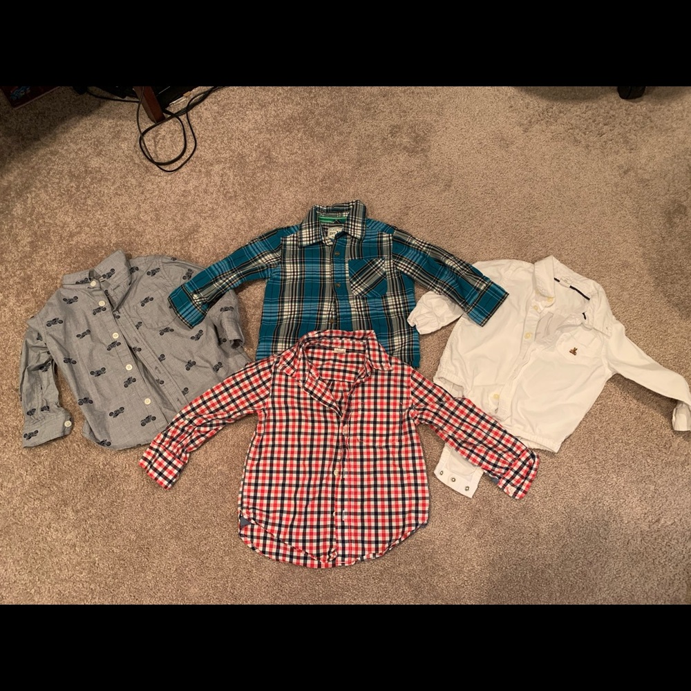 Lot of boys shirts